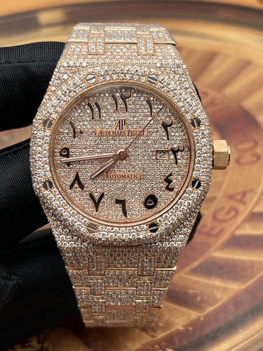 Bust Down Moissanite AP Watch